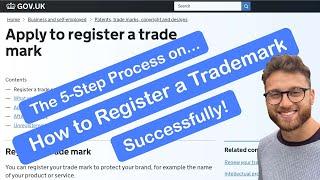 How to Register a Trademark in 30 minutes: A Step by Step Tutorial