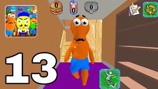 Sponge Neighbor Escape 3D New Update Gameplay Level 13