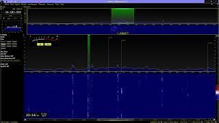 20m DX HK3C Bogota Colombia in QSO with W2PAK MD USA  2024 08 23 23:11 UTC