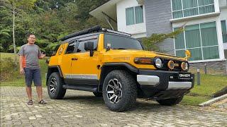 FJ Cruiser- On Borneo Highlands