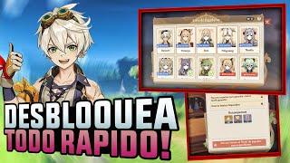 ASI CONSIGUES TODAS LAS PROTOGEMAS de INVOCACION DE SABIOS! GENSHIN IMPACT gameplay español