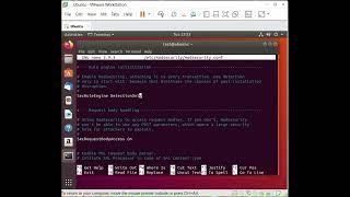 Configuring WAF Security with Apache2 Web server in UBUNTU