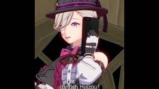 [MMD Genshin] Losing ALL your progress be like: #lyney #heizou #mmd #genshinimpact #shorts #genshin