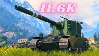 FV4005 Stage II  11.6K Damage & FV4005 Stage II  12.3K Damage  World of Tanks #wot