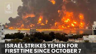 Israel strikes Yemen for first time since Gaza war