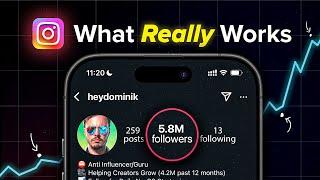 I Grew 5.8M Followers on Instagram* And Learned This