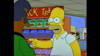 Apu sells Homer a Valentine's Day Gift