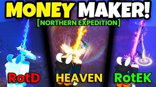 NEW BEST MONEY MAKING ROD In FISCH Roblox!