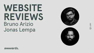  Live Jury Website Reviews | Jonas Lempa & Bruno Arizio