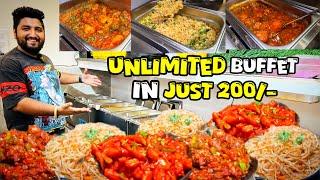 Unlimited Buffet in 200/- || Unlimited Food In Delhi || Buffet in Delhi || Delhi Food Shaukeen