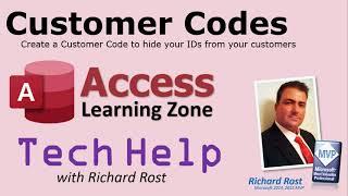 Create Custom Microsoft Access Customer Codes to Hide AutoNumber IDs from your Clients