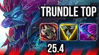 TRUNDLE vs MORDEKAISER (TOP) | 73% winrate, Rank 5 Trundle | EUNE Challenger | 25.4