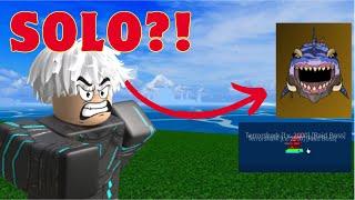 How To Solo Terror Shark | Blox Fruit Update 20