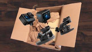 GoPro Hero 12 Black Unboxing and Suction Cups