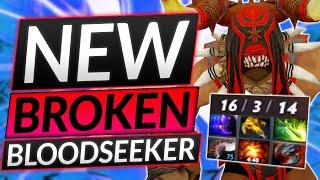 NEW BLOODSEEKER BUILD PUTS ALL CARRIES to SHAME - BEYOND BROKEN - Dota 2 Guide