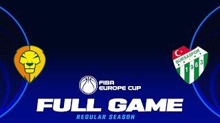 Patrioti Levice v Bursaspor | Full Basketball Game | FIBA Europe Cup 2024-25