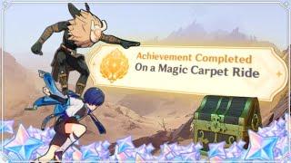 On a Magic Carpet Ride | Sumeru Hidden Achievement | Genshin Impact 3.4 Achievement