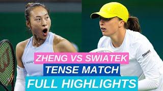 Iga Swiatek vs Qinwen Zheng Full Highlights | Before Indian Wells 2025 Tennis