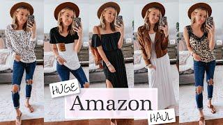 Huge Amazon Try On Haul | Summer to Fall 2019 Outfit Ideas