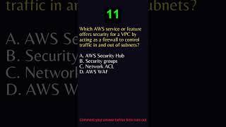 AWS Cloud Practitioner Exam Questions CLFC02 # 120 #awscertifiedcloudpractitioner #cloudpractitioner