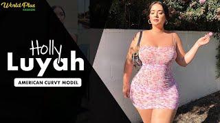 Holly Luyah Curvy look and lifestyle