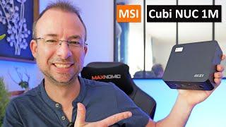 MSI Cubi NUC 1M - Review of the Mini PC with Intel Core 150u from MSI