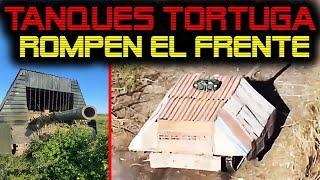  SE ROMPE EL FRENTE UCRANIANO  EL ASALTO DE LOS TANQUES TORTUGA RUSOS 