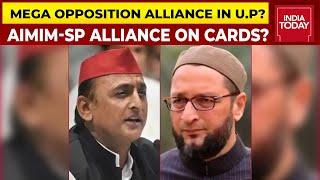 After RLD & AAP, Akhilesh Yadav Reaches Out To Asaduddin Owaisi-Led AIMIM Ahead Of U.P. Polls