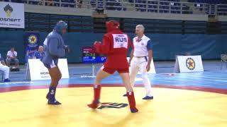 Unbeliveable Comeback! Combat Sambo RUSSIA ws UKRAINE. European Sambo Championships 2018 in Greece
