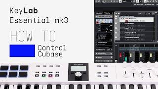 KeyLab Essential mk3 | How To Control Cubase
