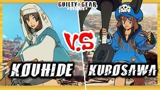 GGST  Kouhide (Bridget) vs Kurosawa (May)  Guilty Gear Strive  PS5