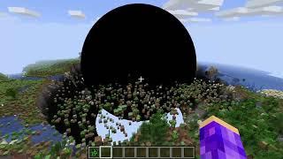 Minecraft’s Black Hole Mod 100% Real