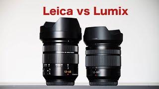 Leica 12-60mm vs Lumix 12-60mm -Is the Leica worth the extra money?