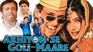 Govinda's AKHIYON SE GOLI MAARE Full Hindi Movie | Raveena Tandon, Kader Khan, Johnny | Comedy Movie