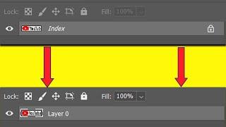 How To Unlock Index Layer in Photoshop 2024