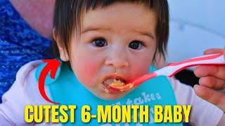 Baby Jean's FIRST food vlog & haircut!