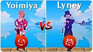 YOIMIYA Vs LYNEY!! Who is the Best Pyro BOW DPS In 4.3?? [Genshin Impact]