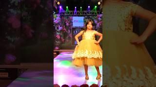 Fashion Show Ramp walk Pageant Dress for little baby girls