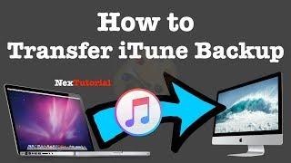 How to Transfer iTune Backup or Library to a NEW Computer | NexTutorial