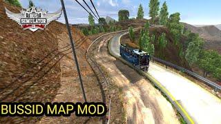 New Hill Map mod  Bussid || How to download New Map Mod Bussid || Update 3.7.1 Map  Mod