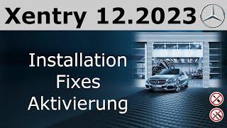 Xentry 12.2023 Full Installation + Fixes + Aktivierung