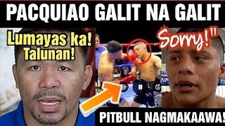 Pacquiao GALIT NA GALIT! Pitbull Cruz NAG- MAKAAWA TINANGGAL NA!?