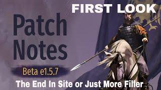 Mount & Blade 2 Bannerlord 1.5.7 Beta Patch, First Look