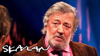 Stephen Fry on cancel culture, morality and ties | SVT/TV 2/Skavlan