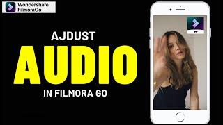 How to Adjust Audio in Filmora go