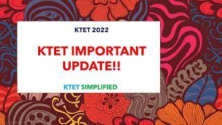 KTET LATEST UPDATES EXAM DATES?