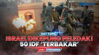 Hamas Disebut akan Dirikan Pangkalan di Turki, Israel Dihujani Rudal Jarak Pendek, 50 IDF 'Sekarat'