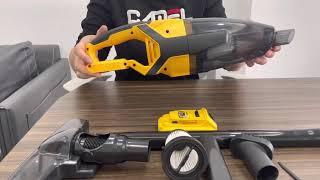 Mellif Vacuum Cleaner Works with DEWALT battery 20v max