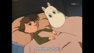 Snufkin and Moomin sleepover - Finnish dub (w/ English subtitles) - The Moomins