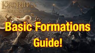 A Basic Guide To Formations - Lord Of The Rings: Rise To War!